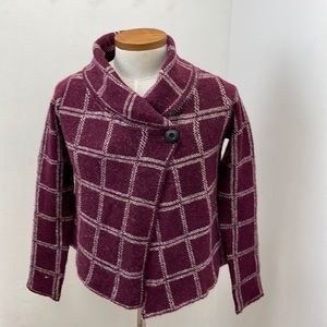 One button cardigan